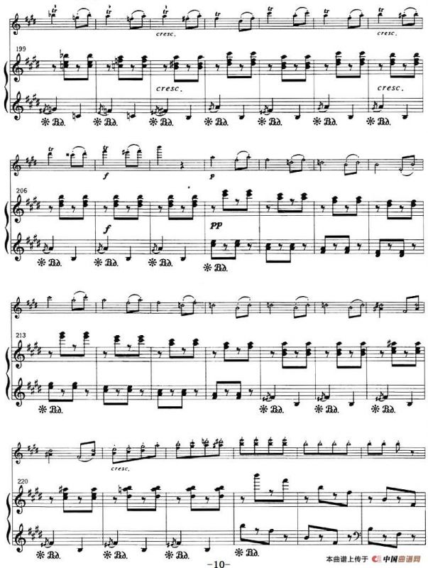 来吧, 凯蒂！Op.32,No.4（小提琴+钢琴伴奏）