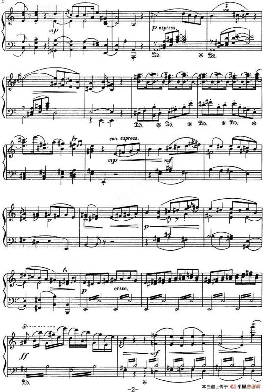 第二十二协奏曲（a小调、小提琴+钢琴伴奏）