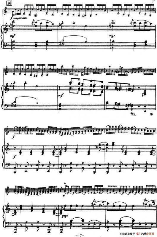 第二十二协奏曲（a小调、小提琴+钢琴伴奏）