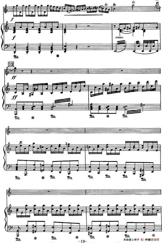 第二十二协奏曲（a小调、小提琴+钢琴伴奏）