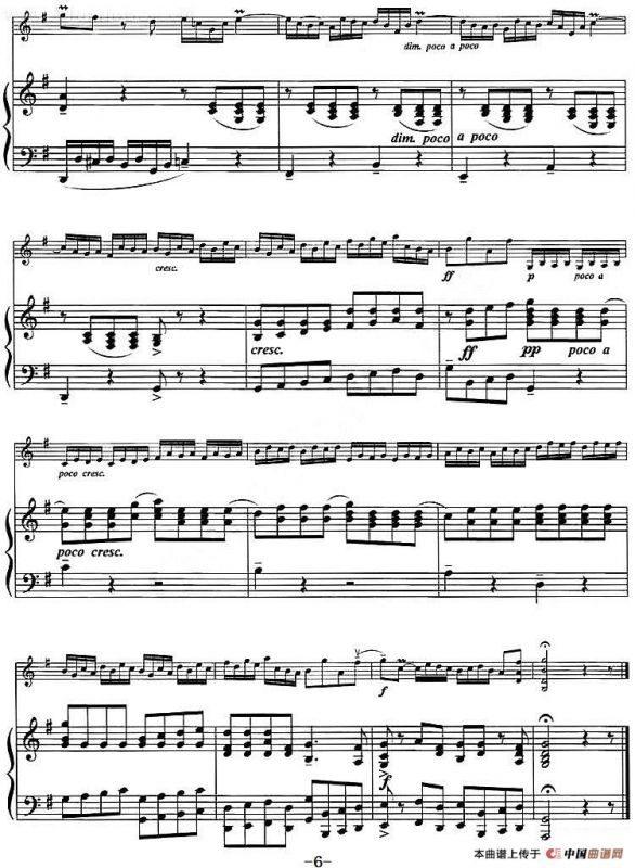 Allegro（快板、小提琴+钢琴伴奏）