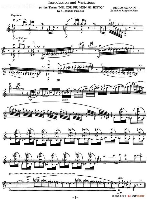 Introduction and Variations