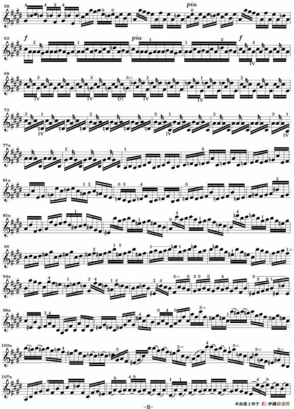 Bach Sonata BWV1006（无伴奏小提琴组曲）