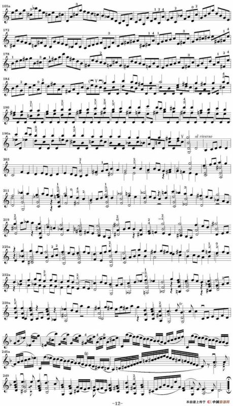 Bach Sonata BWV1005（无伴奏小提琴组曲）