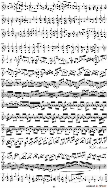 Bach Sonata BWV1004（无伴奏小提琴组曲）