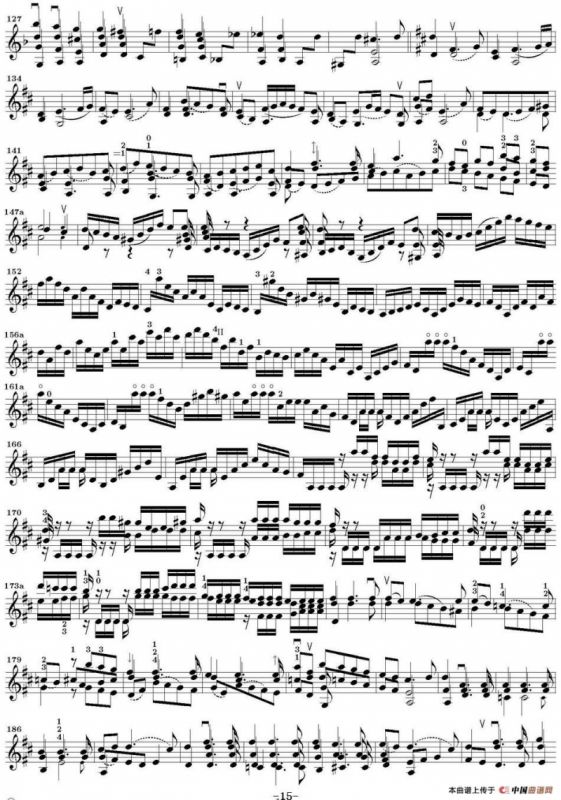Bach Sonata BWV1004（无伴奏小提琴组曲）
