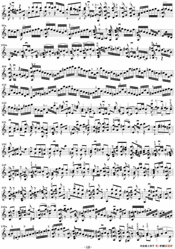 Bach Sonata BWV1003（无伴奏小提琴组曲）