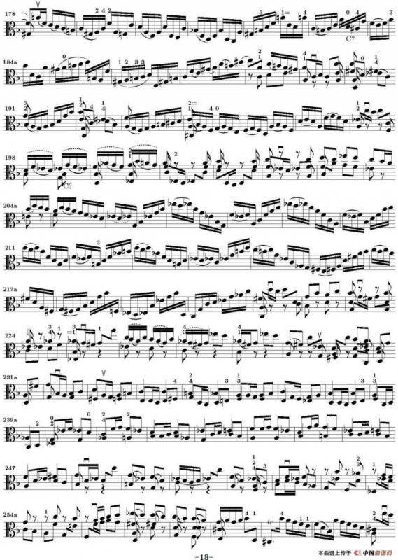 Bach Sonata BWV1003（无伴奏小提琴组曲）