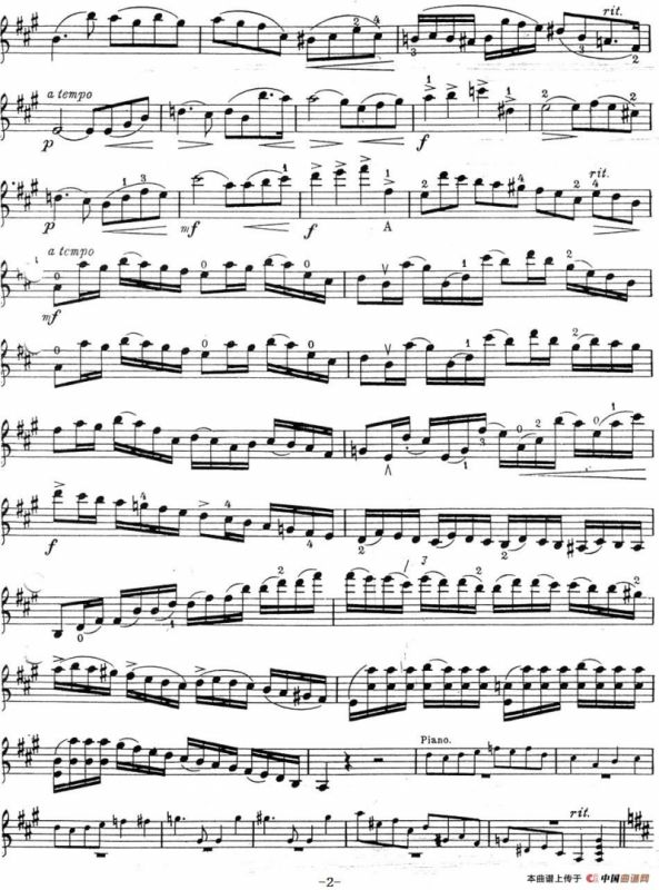 Concertino（O. Rieding,Op.25）