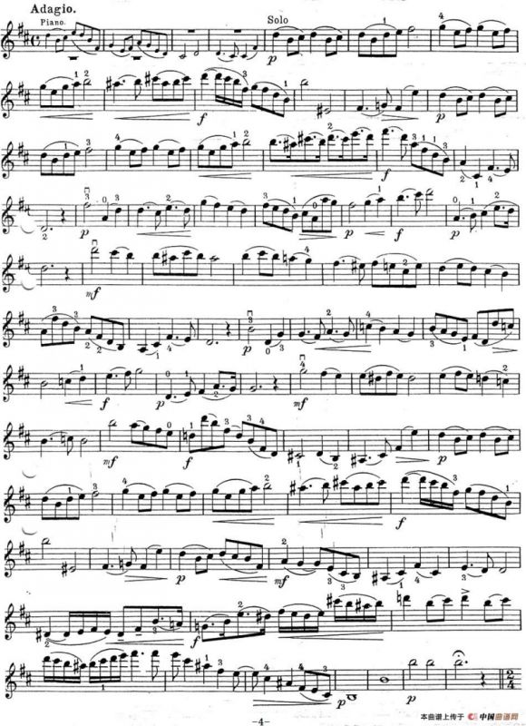 Concertino（O. Rieding,Op.25）