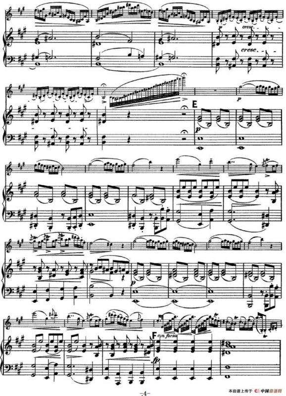 Rode Concerto No.7 in A Major（小提琴+钢琴伴奏）