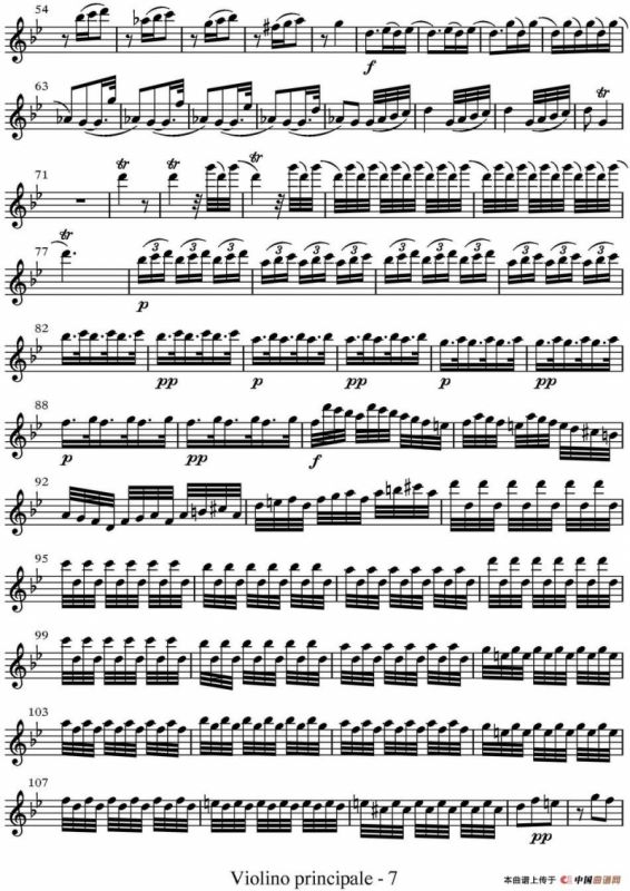 All parts of Summer（四季·夏天）（主奏小提琴分谱）