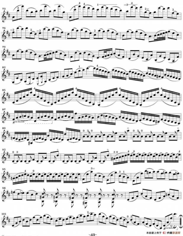 Six Suite Violincello Solo senza Basso（Suite VI）（6首无伴奏大提琴组曲·Ⅵ）