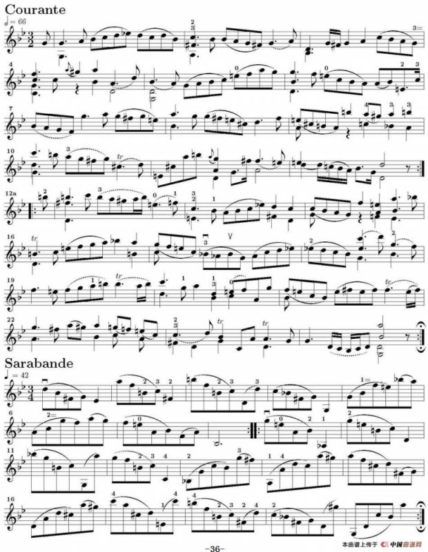 Six Suite Violincello Solo senza Basso（Suite V）（6首无伴奏大提琴组曲·Ⅴ）