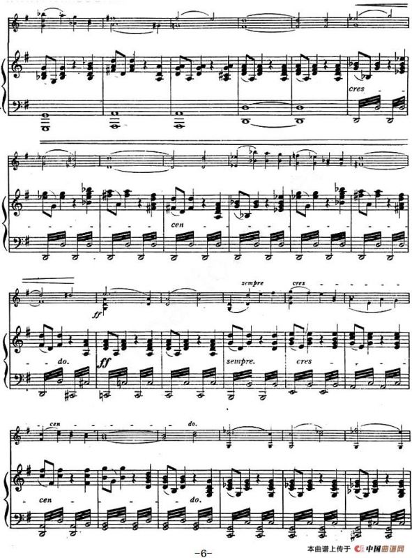 LEGENDE Op.17（传奇）（小提琴+钢琴伴奏）