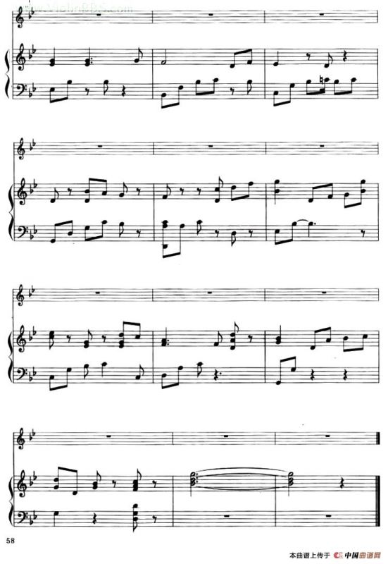 终有一天（小提琴+钢琴伴奏）