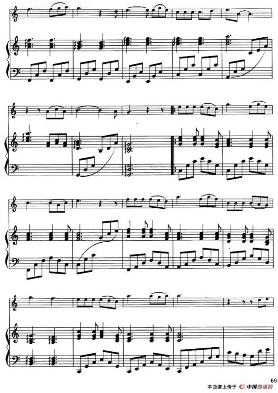 四月生日（小提琴+钢琴伴奏）