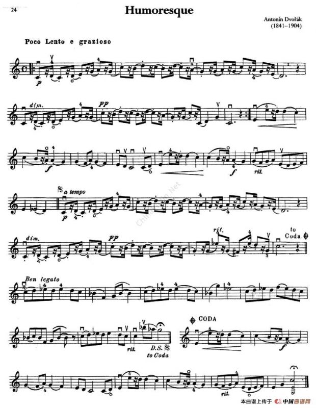 Humoresque（幽默曲）