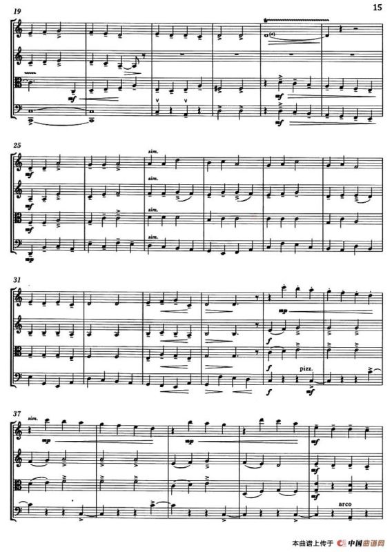 ON THIS DAY EVERYWHERE（圣诞音乐、弦乐四重奏）