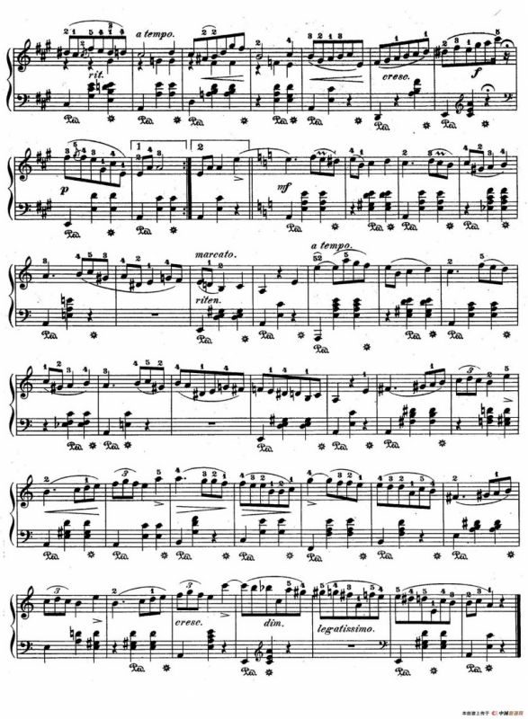 Quatre Mazurkas Op.67 Op.4（4首玛祖卡舞曲·4）