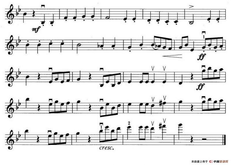 动物狂欢节组曲：十一、化石