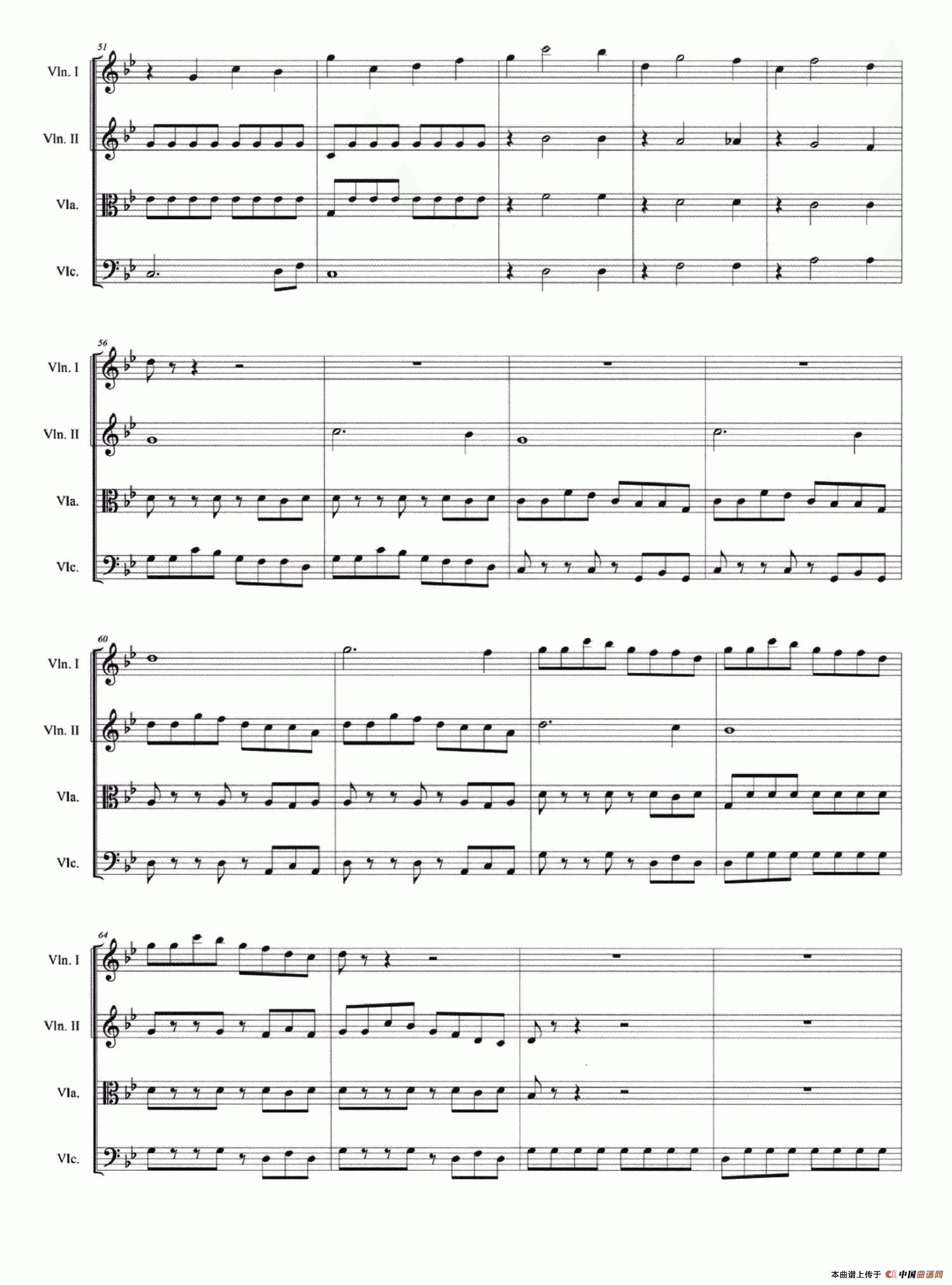 诺恩吉娅主题随想（弦乐四重奏）