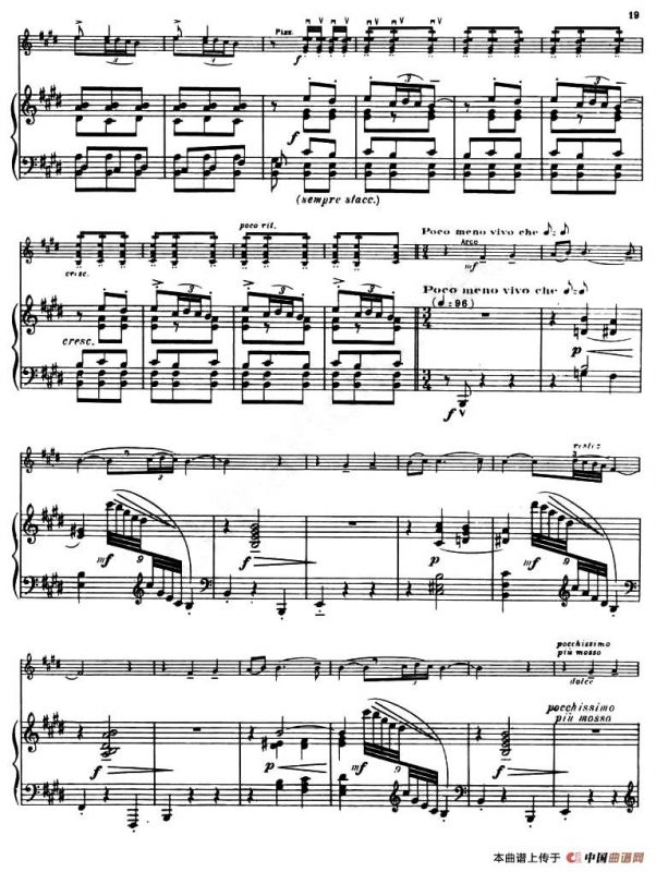 Suite of Spanish Folksongs: 6、JOTA（小提琴+钢琴伴奏）