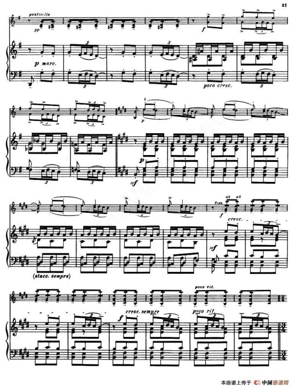 Suite of Spanish Folksongs: 6、JOTA（小提琴+钢琴伴奏）