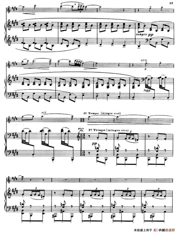 Suite of Spanish Folksongs: 6、JOTA（小提琴+钢琴伴奏）