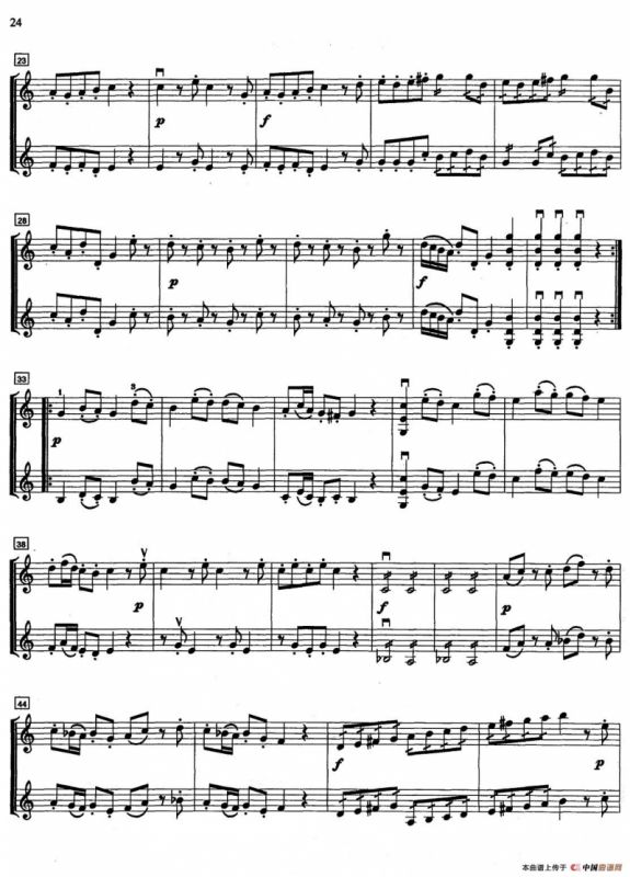 幼儿交响曲（二重奏）