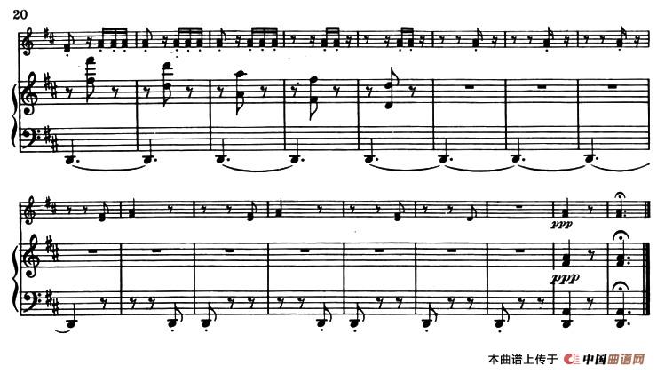 DANSE DES SYLPHES（死亡之舞）（小提琴+钢琴伴奏）