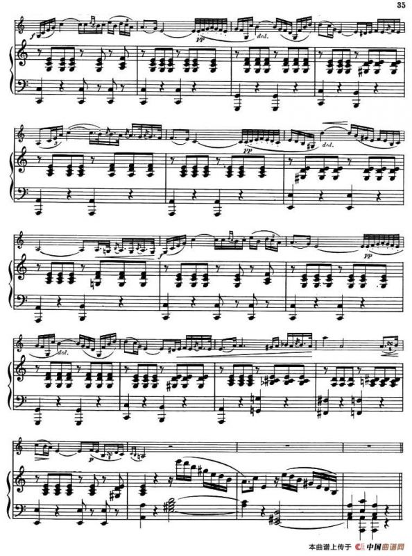 AIR VARIE No.6（天空变奏曲）（小提琴+钢琴伴奏）