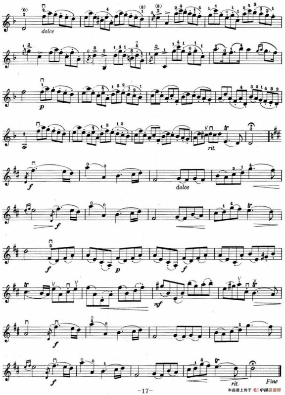 铃木小提琴教材第六册（Suzuki Violin School Violin Part VOLUME 6）