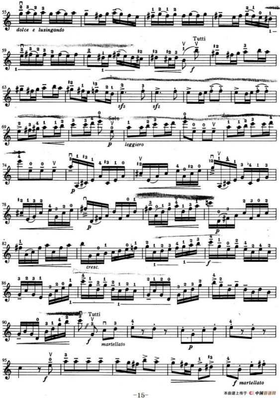 铃木小提琴教材第四册（Suzuki Violin School Violin Part VOLUME 4）