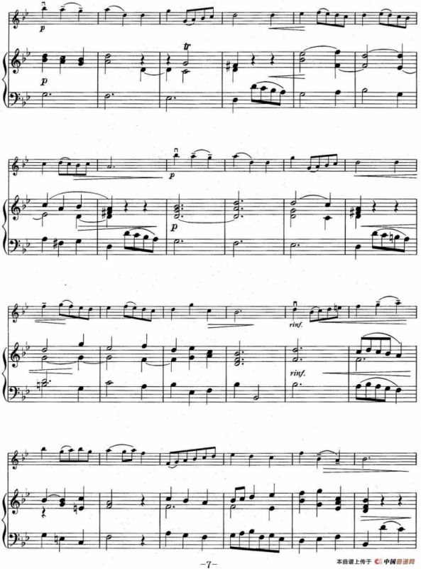 铃木小提琴教材第三册（Suzuki Violin School VOLUME 3）（小提琴+钢琴伴奏）