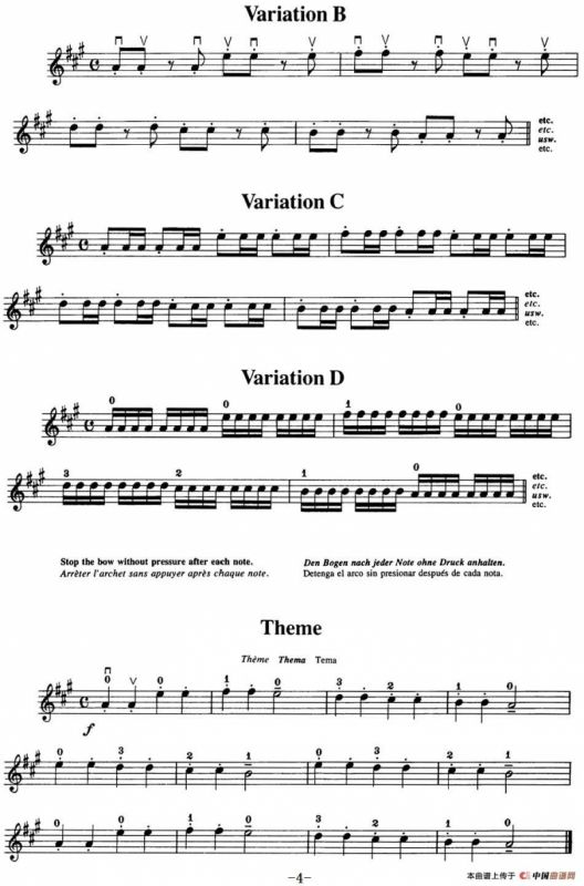 铃木小提琴教材第一册（Suzuki VIOLIN PART VOLUME 1）