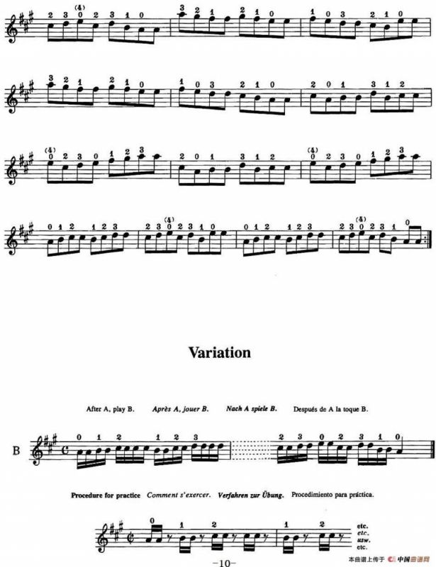 铃木小提琴教材第一册（Suzuki VIOLIN PART VOLUME 1）