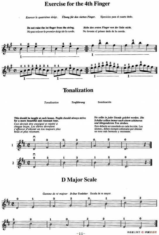 铃木小提琴教材第一册（Suzuki VIOLIN PART VOLUME 1）