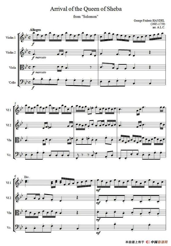 Arrival of the Queen of Sheba from 