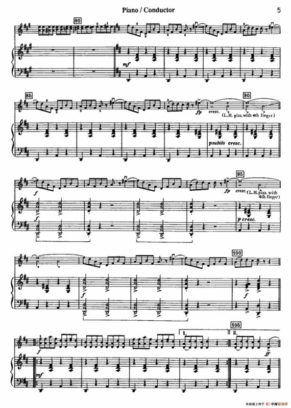 富豪们的乡村舞会（小提琴+钢琴伴奏）