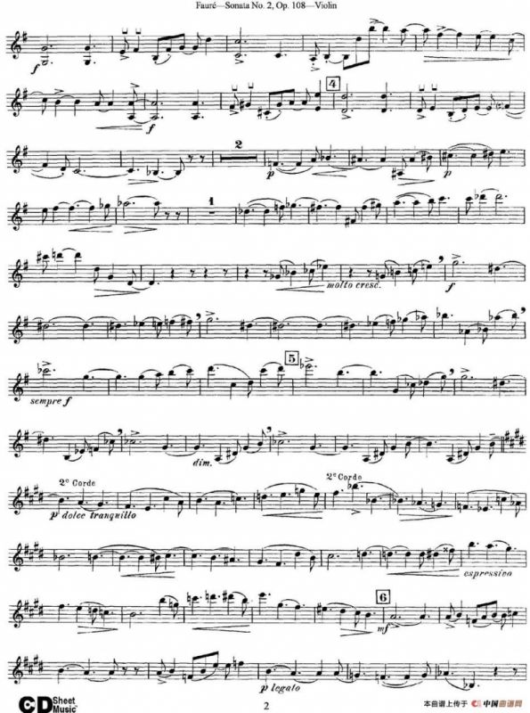 Violin Sonata No.2 Op.108