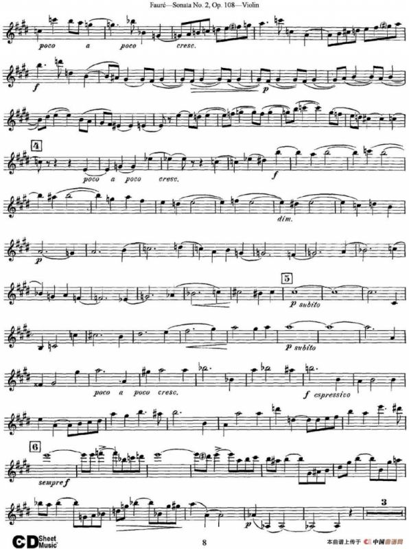 Violin Sonata No.2 Op.108