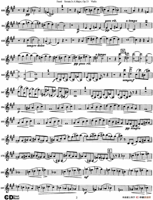 Violin Sonata No.1 Op.13