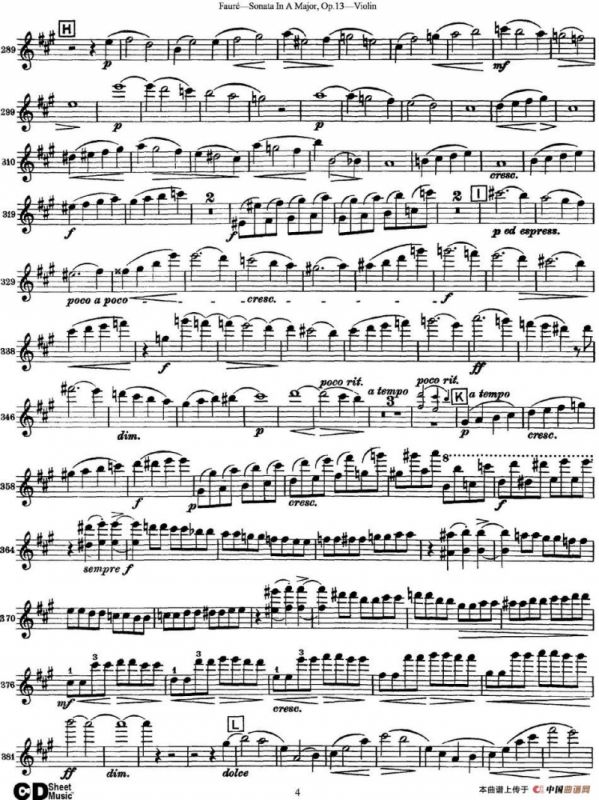 Violin Sonata No.1 Op.13