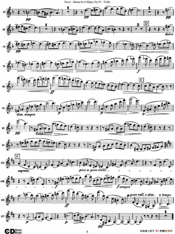Violin Sonata No.1 Op.13