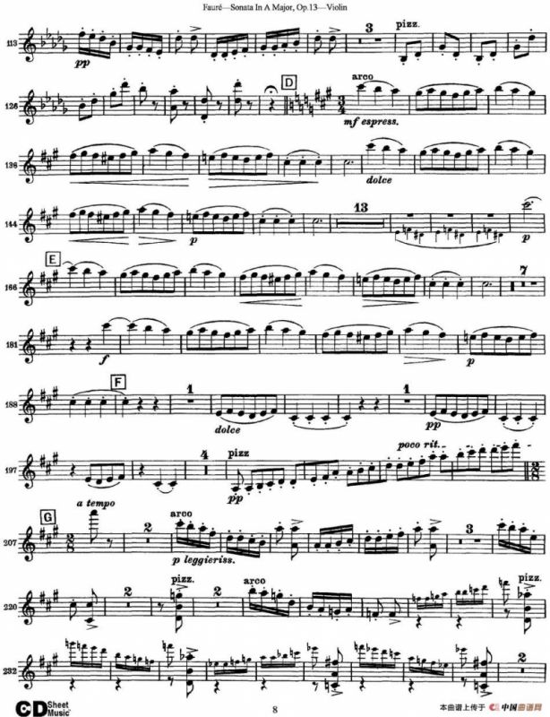 Violin Sonata No.1 Op.13