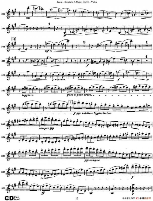 Violin Sonata No.1 Op.13