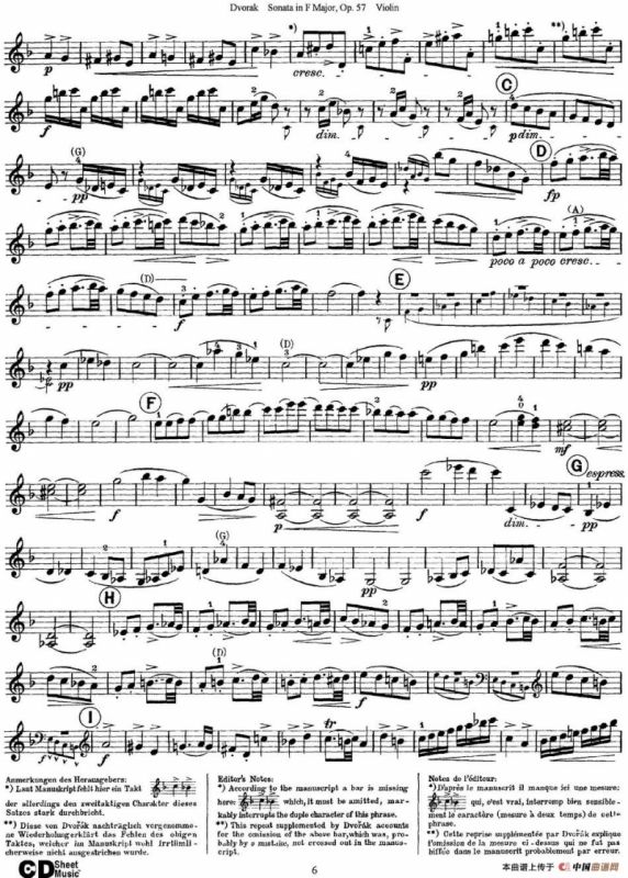 Violin Sonata Op.57