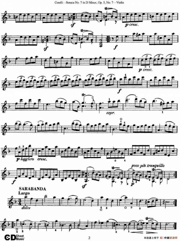 Sonata No.7 in D MinorOp.5 No.7