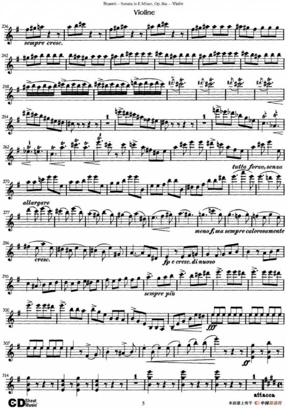 Violin Sonata No.2 in E Minor Op.36